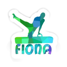 Sticker Fiona Gymnast Image