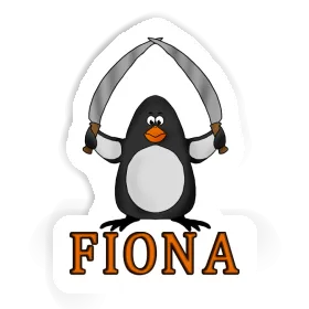 Pinguin Aufkleber Fiona Image