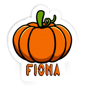 Fiona Sticker Pumpkin Image