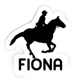 Cavalière Autocollant Fiona Image