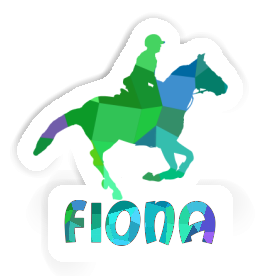 Fiona Sticker Horse Rider Image