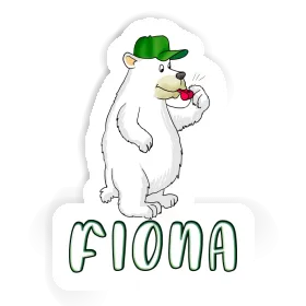 Bear Sticker Fiona Image