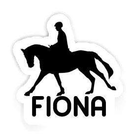 Fiona Sticker Horse Rider Image