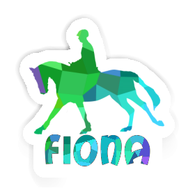 Sticker Fiona Horse Rider Image