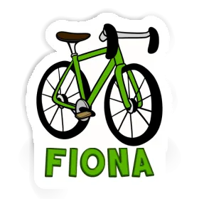 Sticker Fiona Bicycle Image