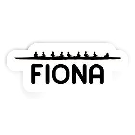 Sticker Fiona Rowboat Image