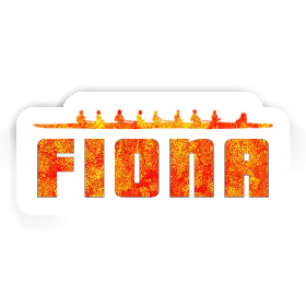 Sticker Fiona Rowboat Image