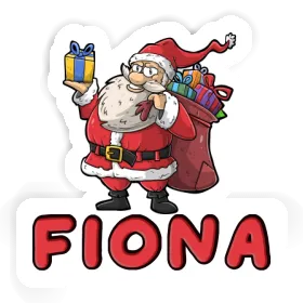 Sticker Fiona Santa Claus Image