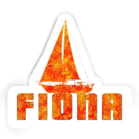 Fiona Sticker Sailboat Image