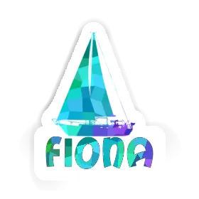 Sailboat Sticker Fiona Image