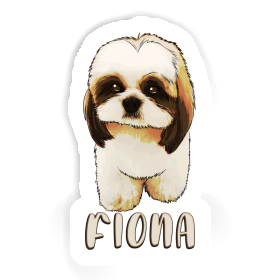 Sticker Shih Tzu Fiona Image