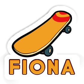 Skateboard Sticker Fiona Image