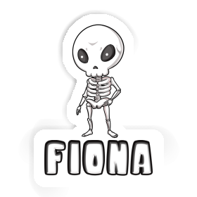 Skeleton Sticker Fiona Image