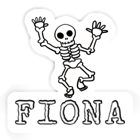 Sticker Skeleton Fiona Image