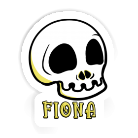 Fiona Sticker Totenkopf Image