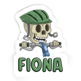 Sticker Fiona Biker Image