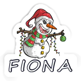 Fiona Sticker Bad Snowman Image