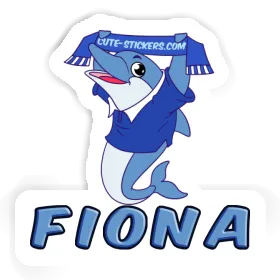 Dolphin Sticker Fiona Image