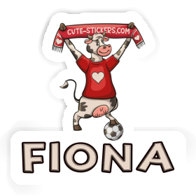 Sticker Fiona Cow Image