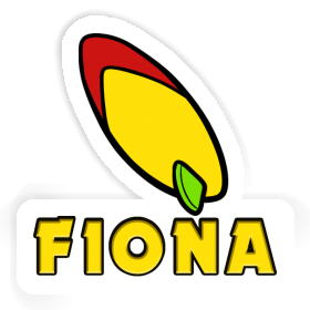 Sticker Fiona Surfboard Image