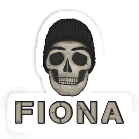 Fiona Sticker Totenkopf Image