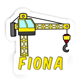 Fiona Sticker Tower Crane Image