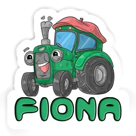 Autocollant Tracteur Fiona Image