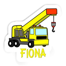 Sticker Truck crane Fiona Image