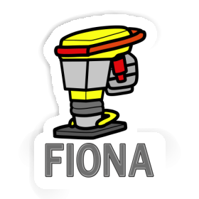 Sticker Fiona Vibratory tamper Image