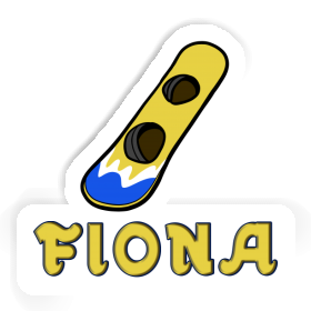 Fiona Sticker Wakeboard Image