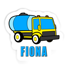 Sticker Fiona Water Truck Image