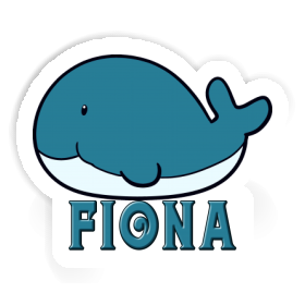 Sticker Fiona Whale Fish Image