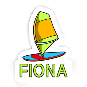 Windsurf Board Sticker Fiona Image