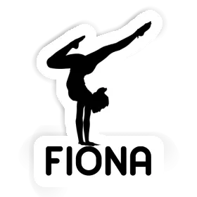 Yoga Woman Sticker Fiona Image