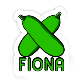 Fiona Sticker Zucchini Image