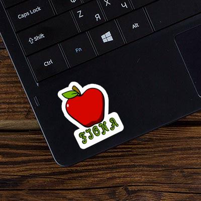 Sticker Apfel Fiona Notebook Image