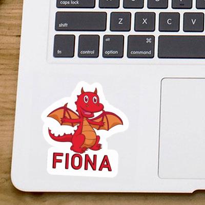 Fiona Sticker Baby Dragon Notebook Image