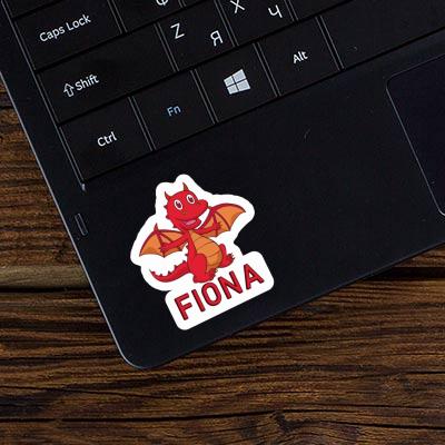 Sticker Drache Fiona Notebook Image