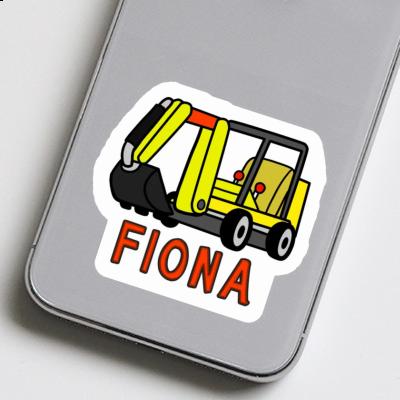 Sticker Mini-Excavator Fiona Gift package Image