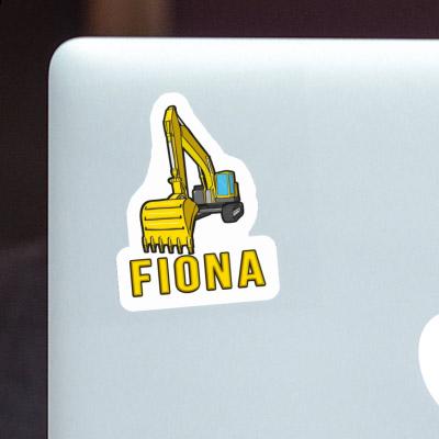 Fiona Sticker Excavator Image