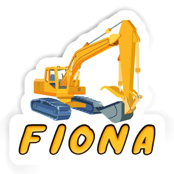 Excavator Sticker Fiona Gift package Image