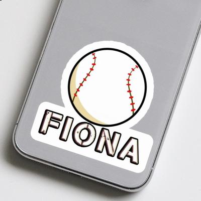 Sticker Fiona Baseball Ball Image