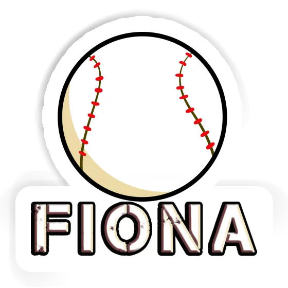 Fiona Autocollant Baseball Gift package Image