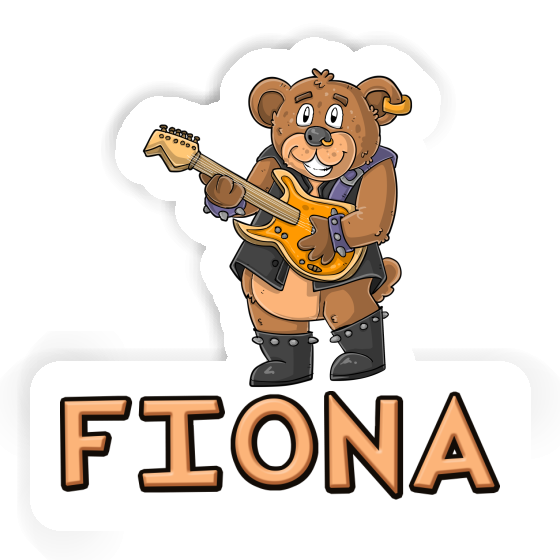 Sticker Fiona Rocker Bear Gift package Image