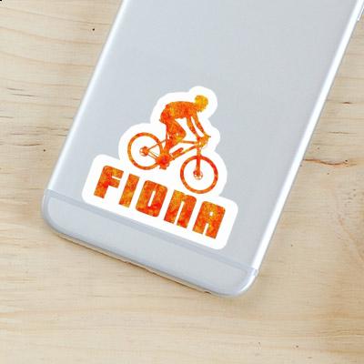 Biker Sticker Fiona Laptop Image