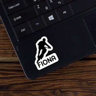 Sticker Fiona Biker Laptop Image