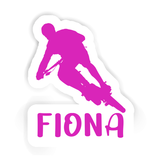 Sticker Fiona Biker Laptop Image