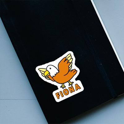 Fiona Autocollant Oiseau Notebook Image