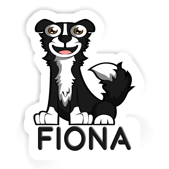 Fiona Sticker Border Collie Gift package Image