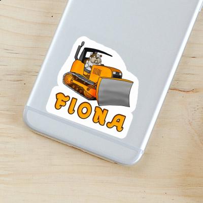 Bulldozer Sticker Fiona Image